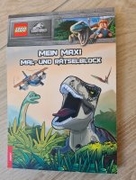 LEGO Jurassic World: Mein MAXI Mal-und Rätselblock